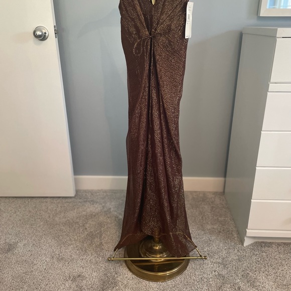 Nicole Miller size 10 silk high low cocktail dress - Picture 12 of 12